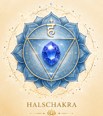 Chakrenarbeit - Halschakra - Visshudha